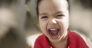 Dealing with a Screaming Toddler