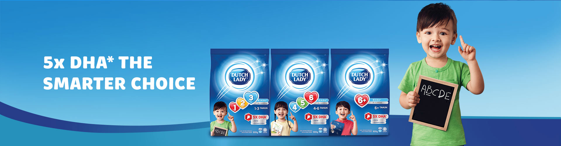 5x DHA* The Smarter Choice