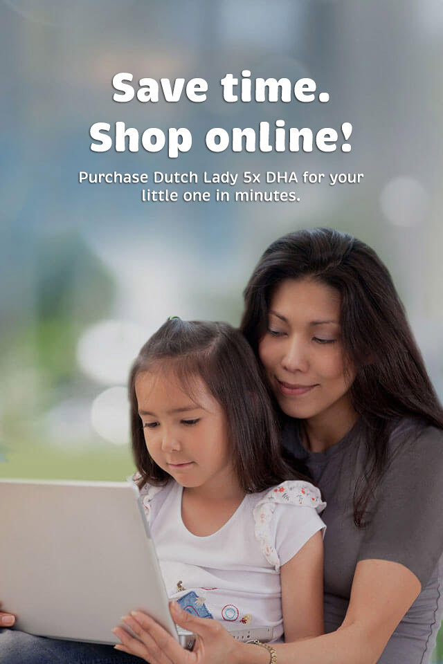 Save time. Shop online!